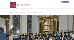 Desktop Screenshot of johanniskantorei-bornheim.de